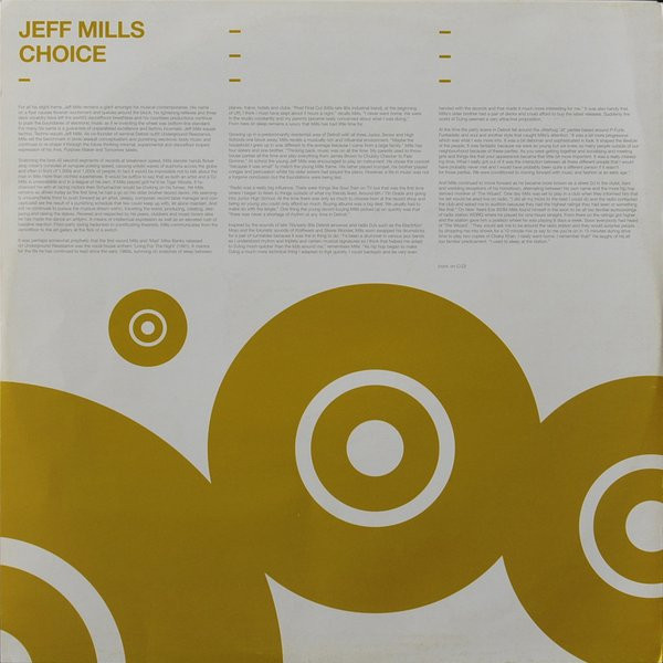 Jeff Mills - Azuli Presents Jeff Mills - Choice - A Collection Of Classics | Azuli Records (AZLP29) - 4