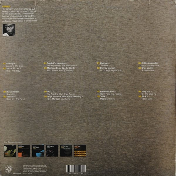 Jeff Mills - Azuli Presents Jeff Mills - Choice - A Collection Of Classics | Azuli Records (AZLP29) - 2