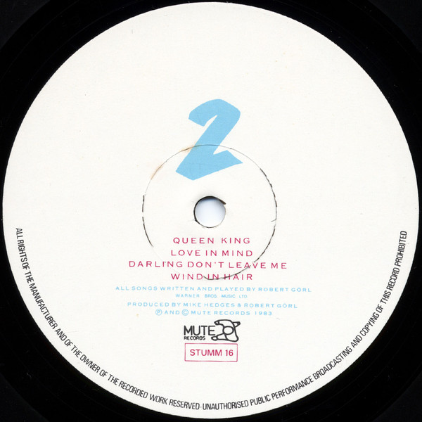 Robert Görl - Night Full Of Tension | Mute (STUMM 16) - 4 Robert Görl - Night Full Of Tension | Mute (STUMM 16) - 4