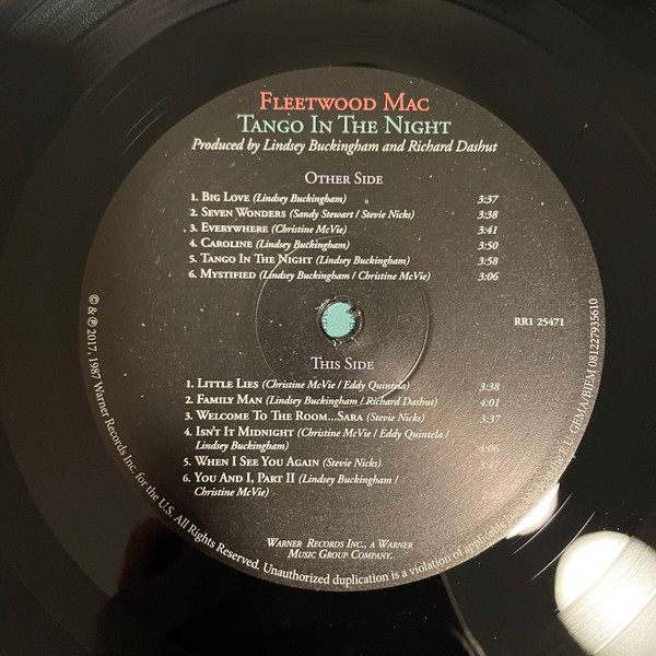 Fleetwood Mac - Tango In The Night | Warner Records (081227935610) - 3