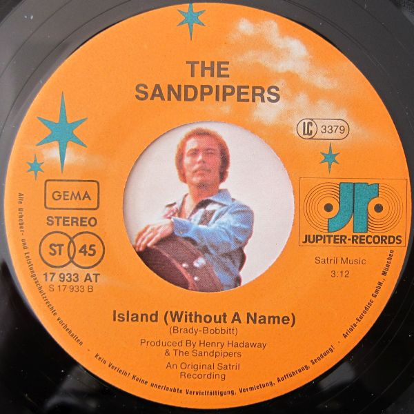 The Sandpipers - Life Is A Song Worth Singing | Jupiter Records (17 933 AT) - 4