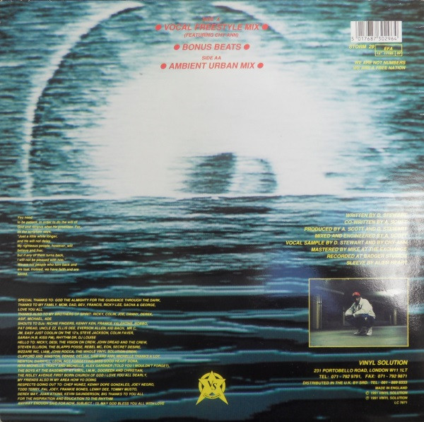 Subject 13 - The Promise | Vinyl Solution (STORM 29) - 2