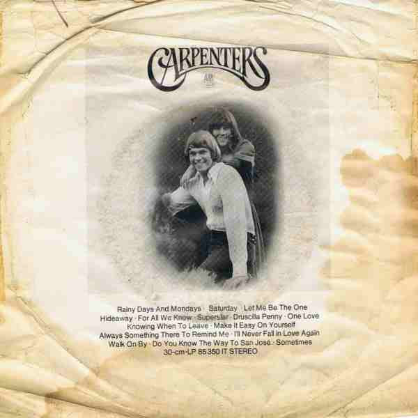 Carpenters - Superstar | A&M Records (10 455 AT) - 2