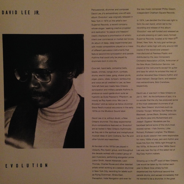 David Lee - Evolution | Universal Sound (USLP37) - 2 David Lee - Evolution | Universal Sound (USLP37) - 2