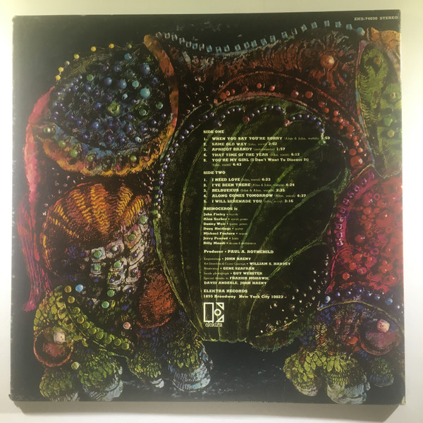 Rhinoceros - Rhinoceros | Elektra (EKS-74030) - 3 Rhinoceros - Rhinoceros | Elektra (EKS-74030) - 3