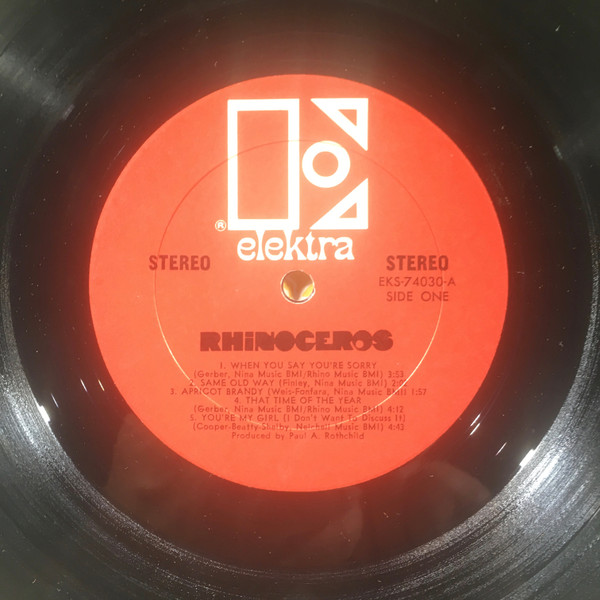 Rhinoceros - Rhinoceros | Elektra (EKS-74030) - 4 Rhinoceros - Rhinoceros | Elektra (EKS-74030) - 4