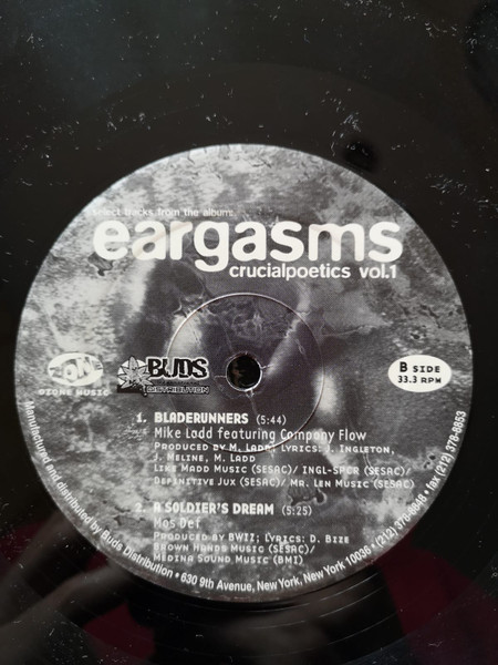 Various - Eargasms - Crucialpoetics Vol.1 | Ozone Music (none) - 2