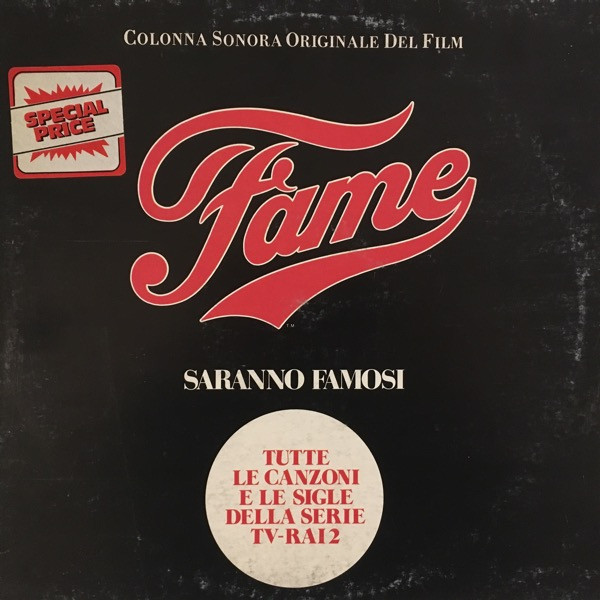 Various - Fame = Saranno Famosi - Colonna Sonora Originale Del Film | RSO (2394 265)