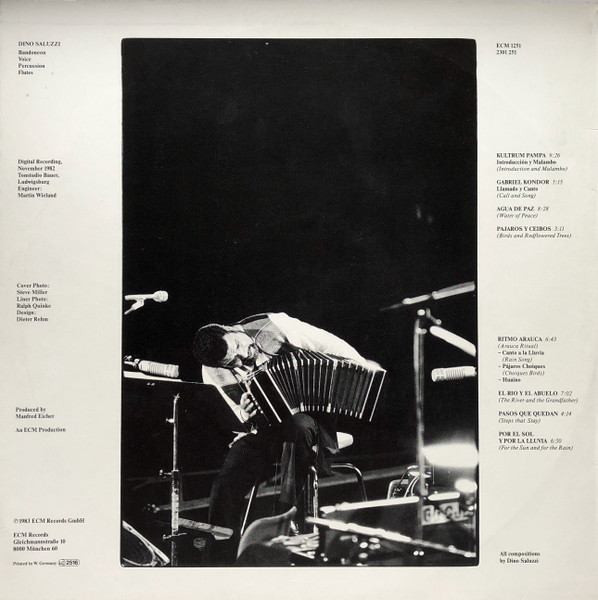 Dino Saluzzi - Kultrum | ECM Records (ECM 1251) - 2