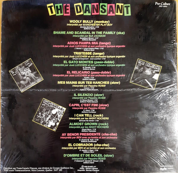 Various - Thé Dansant Vol. 1 | Pro-Culture (PPC-4001) - 2 Various - Thé Dansant Vol. 1 | Pro-Culture (PPC-4001) - 2