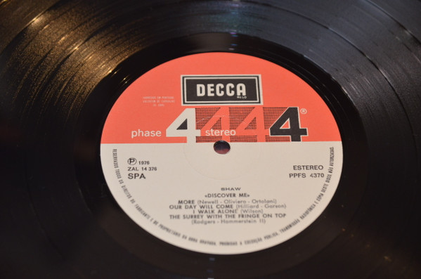 Roland Shaw - DISCOver Me | Decca (PPFS 4370) - 2 Roland Shaw - DISCOver Me | Decca (PPFS 4370) - 2