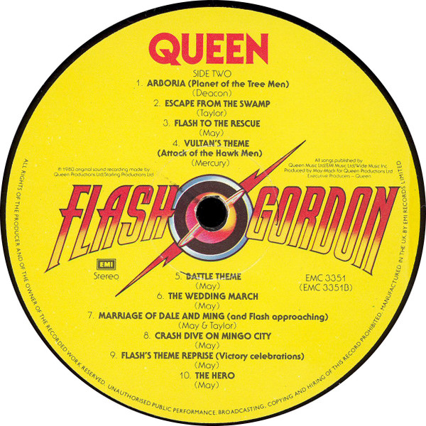 Queen - Flash Gordon (Original Soundtrack Music) | EMI (EMC 3351) - 4 Queen - Flash Gordon (Original Soundtrack Music) | EMI (EMC 3351) - 4
