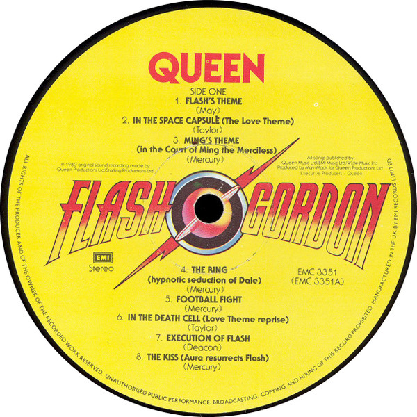 Queen - Flash Gordon (Original Soundtrack Music) | EMI (EMC 3351) - 3 Queen - Flash Gordon (Original Soundtrack Music) | EMI (EMC 3351) - 3