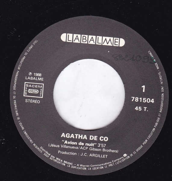 Agatha de Co - Avion De Nuit | Labalme (781 504) - 3