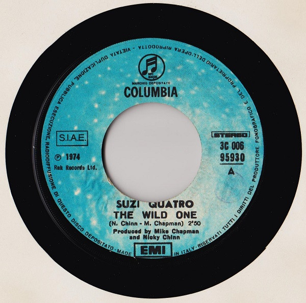 Suzi Quatro - The Wild One | Columbia (3 C 006-95930) - 3
