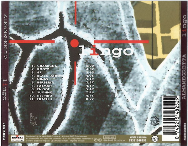 Almamegretta - Lingo | BMG (74321 54825 2) - 4 Almamegretta - Lingo | BMG (74321 54825 2) - 4