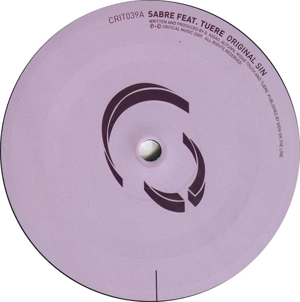 Sabre - Original Sin / The Crest | Critical Recordings (CRIT039) - main