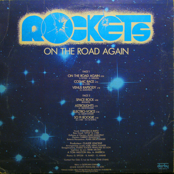 Rockets - On The Road Again | Derby (DBR 20014) - 2