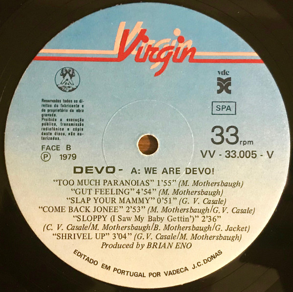Devo - Q: Are We Not Men? A: We Are Devo! | Virgin (VV33005V) - 4