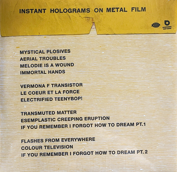 Stereolab - Instant Holograms On Metal Film | Duophonic Ultra High Frequency Disks (D-UHF-D46C) - 2