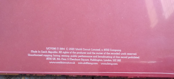 Ali Farka Touré - Red | World Circuit (WCV096) - 4