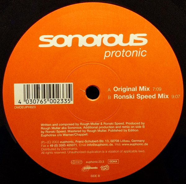 Sonorous - Protonic | Euphonic (euphonic 23.3) - main