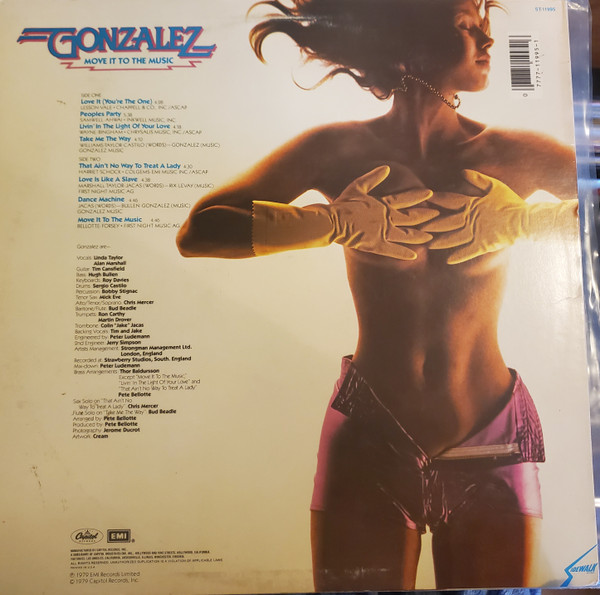 Gonzalez - Move It To The Music | Capitol Records (ST-11995) - 2 Gonzalez - Move It To The Music | Capitol Records (ST-11995) - 2