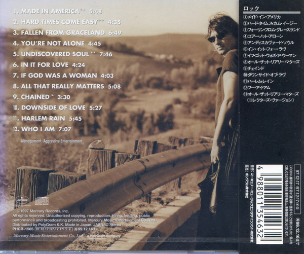 Richie Sambora - Undiscovered Soul | Mercury (PHCR-1565) - 2 Richie Sambora - Undiscovered Soul | Mercury (PHCR-1565) - 2