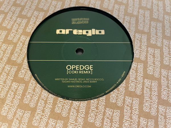 Oreglo - Levels / Opedge | Brownswood Recordings (BWOOD0373) - 2 Oreglo - Levels / Opedge | Brownswood Recordings (BWOOD0373) - 2