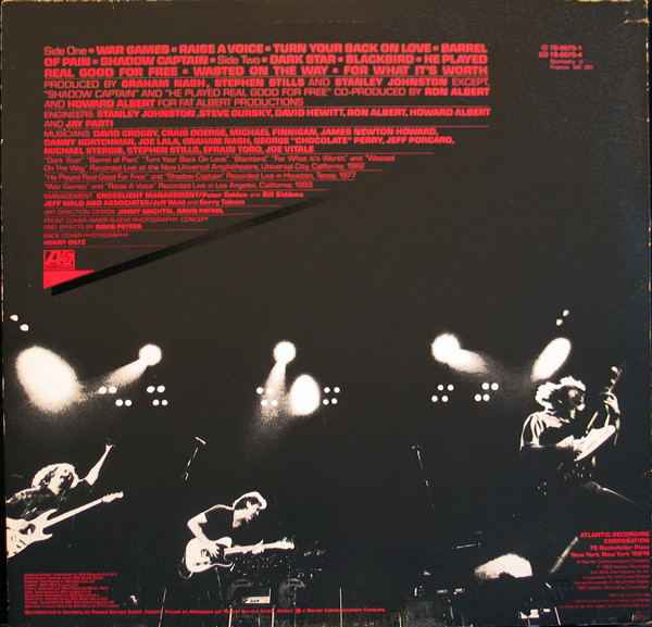Crosby, Stills & Nash - Allies | Atlantic (78-0075-1) - 2 Crosby, Stills & Nash - Allies | Atlantic (78-0075-1) - 2