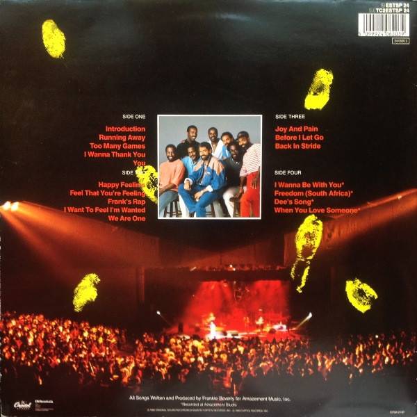 Maze Featuring Frankie Beverly - Live In Los Angeles | Capitol Records (ESTSP 24) - 3 Maze Featuring Frankie Beverly - Live In Los Angeles | Capitol Records (ESTSP 24) - 3