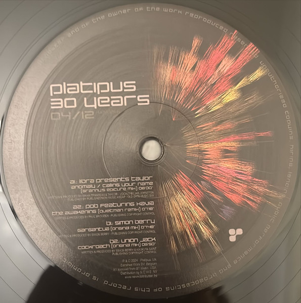Platipus 30 Years 04/12