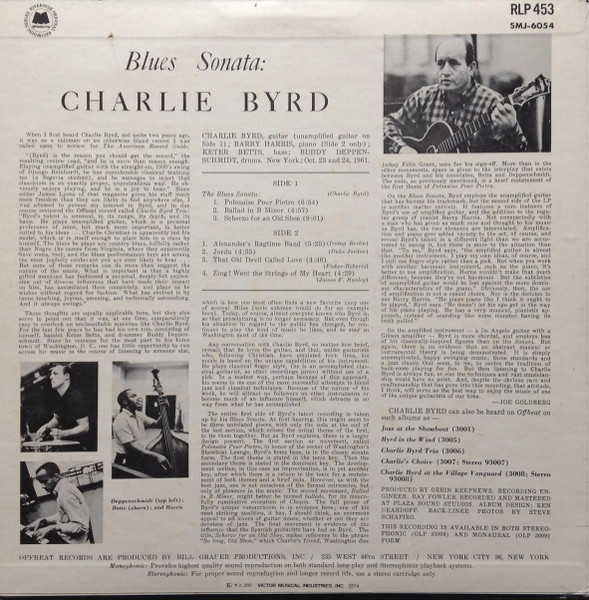 Charlie Byrd - Blues Sonata | Milestone (SMJ-6054) - 4