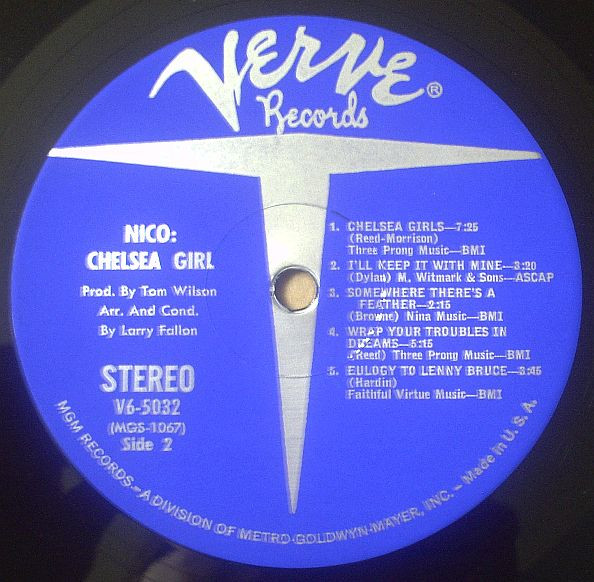 Nico - Chelsea Girl | Verve Records (V6-5032) - 4 Nico - Chelsea Girl | Verve Records (V6-5032) - 4