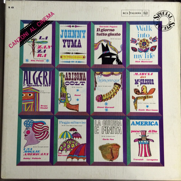 Various - Canzoni Al Cinema | RCA Italiana (S 13)