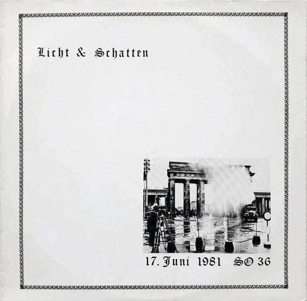 Various - Licht & Schatten (17. Juni 1981 SO36) | Wild Youth (SV 1) - main Various - Licht & Schatten (17. Juni 1981 SO36) | Wild Youth (SV 1) - main