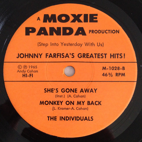 The Individuals - Johnny Farfisa's Greatest Hits - 1965 N.Y. | Moxie Records (M-1028) - 4 The Individuals - Johnny Farfisa's Greatest Hits - 1965 N.Y. | Moxie Records (M-1028) - 4