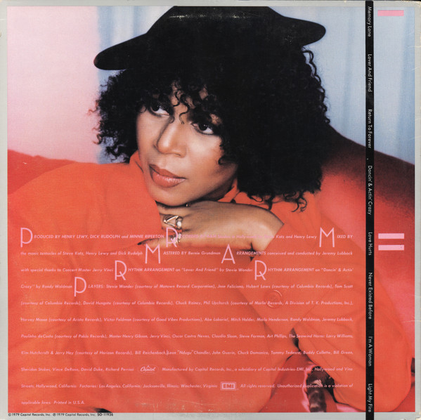 Minnie Riperton - Minnie | Capitol Records (SO-11936) - 2 Minnie Riperton - Minnie | Capitol Records (SO-11936) - 2