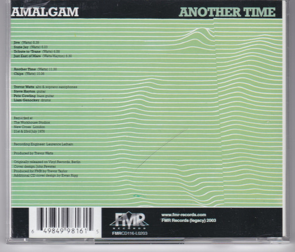 Amalgam - Another Time | FMR Records (FMRCD116-L0203) - 2 Amalgam - Another Time | FMR Records (FMRCD116-L0203) - 2