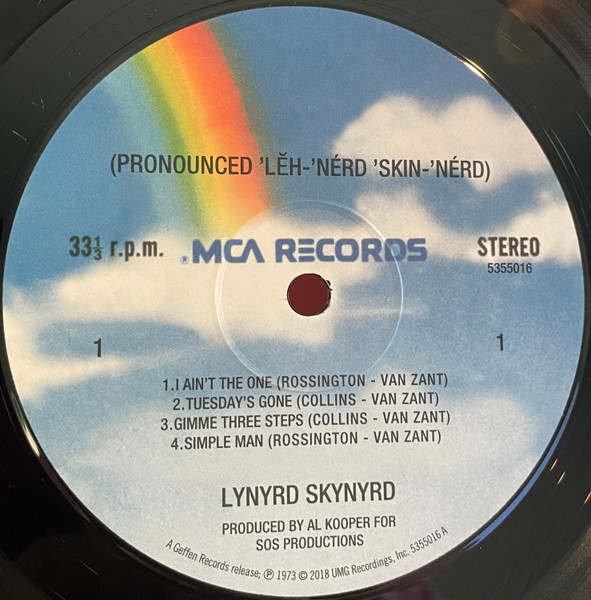 Lynyrd Skynyrd - (Pronounced 'Lĕh-'nérd 'Skin-'nérd) | Geffen Records (5355016) - 3 Lynyrd Skynyrd - (Pronounced 'Lĕh-'nérd 'Skin-'nérd) | Geffen Records (5355016) - 3