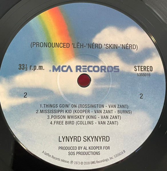 Lynyrd Skynyrd - (Pronounced 'Lĕh-'nérd 'Skin-'nérd) | Geffen Records (5355016) - 4 Lynyrd Skynyrd - (Pronounced 'Lĕh-'nérd 'Skin-'nérd) | Geffen Records (5355016) - 4