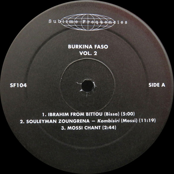 Various - Burkina Faso: Volume 2 | Sublime Frequencies (SF 104) - 4 Various - Burkina Faso: Volume 2 | Sublime Frequencies (SF 104) - 4