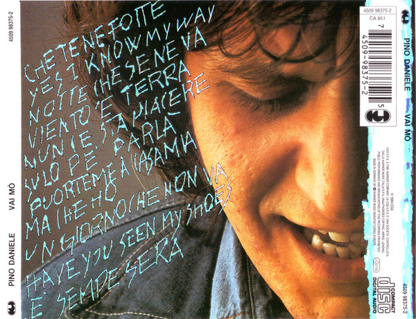Pino Daniele - Vai Mò | CGD (4509 98375-2) - 2 Pino Daniele - Vai Mò | CGD (4509 98375-2) - 2