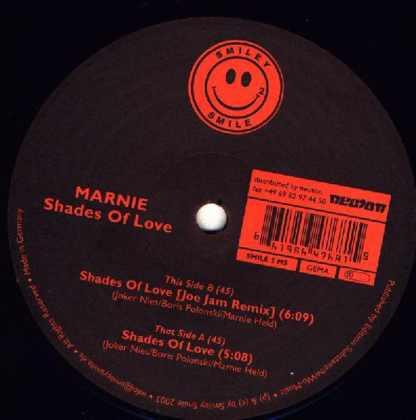 Marnie - Shades Of Love | Smiley Smile (SMILE 2 MS A) - 3 Marnie - Shades Of Love | Smiley Smile (SMILE 2 MS A) - 3