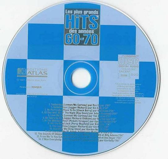 Various - Les Plus Grands Hits Des Années 60-70 - Volume 2 - Frénésie Londonienne | Editions Atlas (YES CD 002) - 3