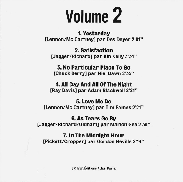 Various - Les Plus Grands Hits Des Années 60-70 - Volume 2 - Frénésie Londonienne | Editions Atlas (YES CD 002) - 4