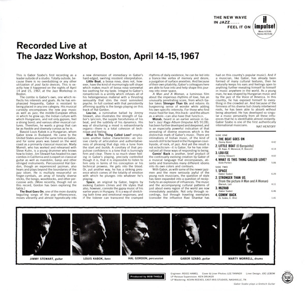 Gabor Szabo - The Sorcerer | Verve Records (B0037202-01) - 3 Gabor Szabo - The Sorcerer | Verve Records (B0037202-01) - 3