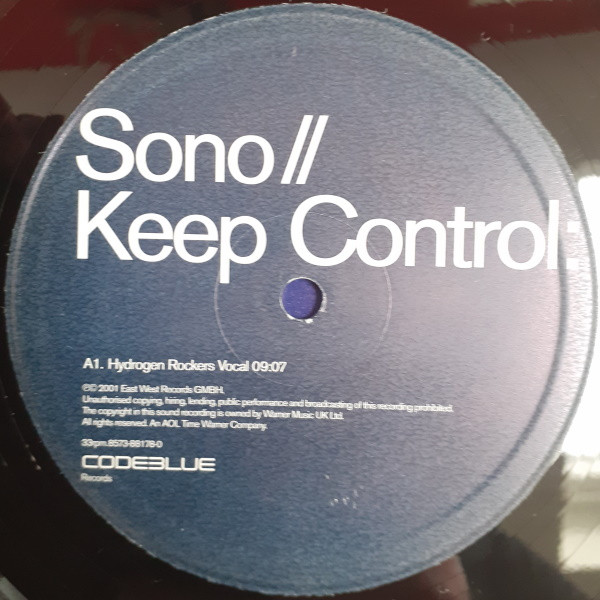 Sono - Keep Control | Code Blue (8573-88178-0) - 2