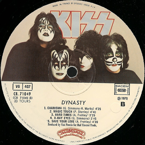 Kiss - Dynasty | Casablanca (CB. 71049) - 4 Kiss - Dynasty | Casablanca (CB. 71049) - 4