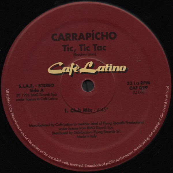 Carrapicho - Tic Tic Tac | Café Latino (CAF 029) - 3